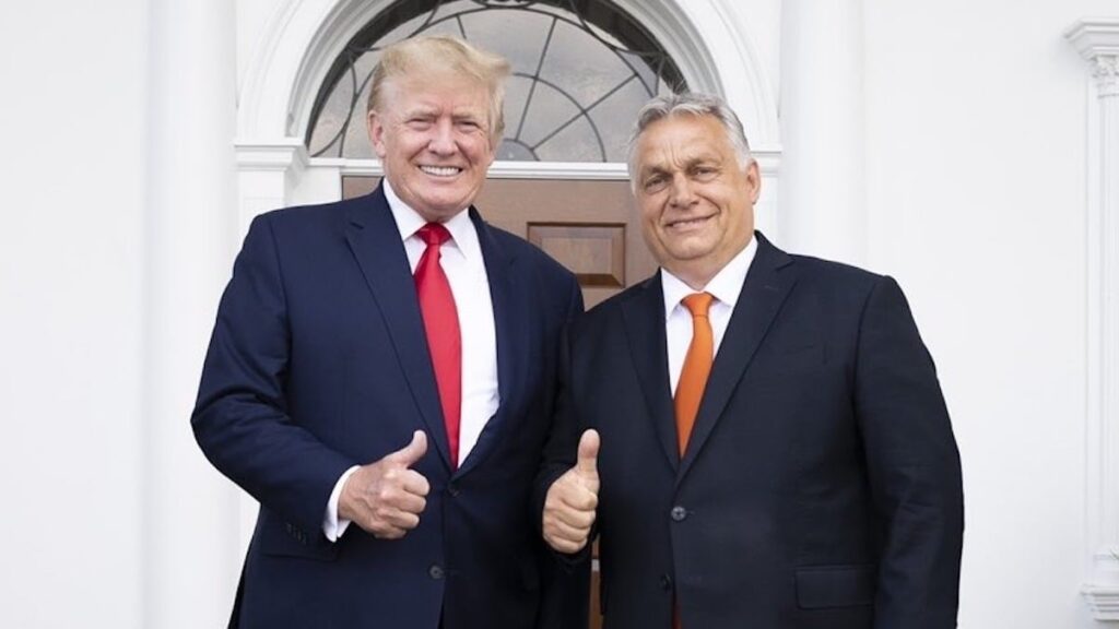 トランプはハンガリーが欧州連合を去るためにオルバンに提案した、とハンガリー首相は言う