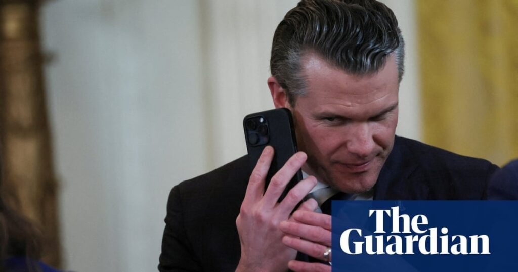 ピート・ヘグセスは、イエメンの攻撃の詳細をセカンドシグナルチャットで共有する - レポート