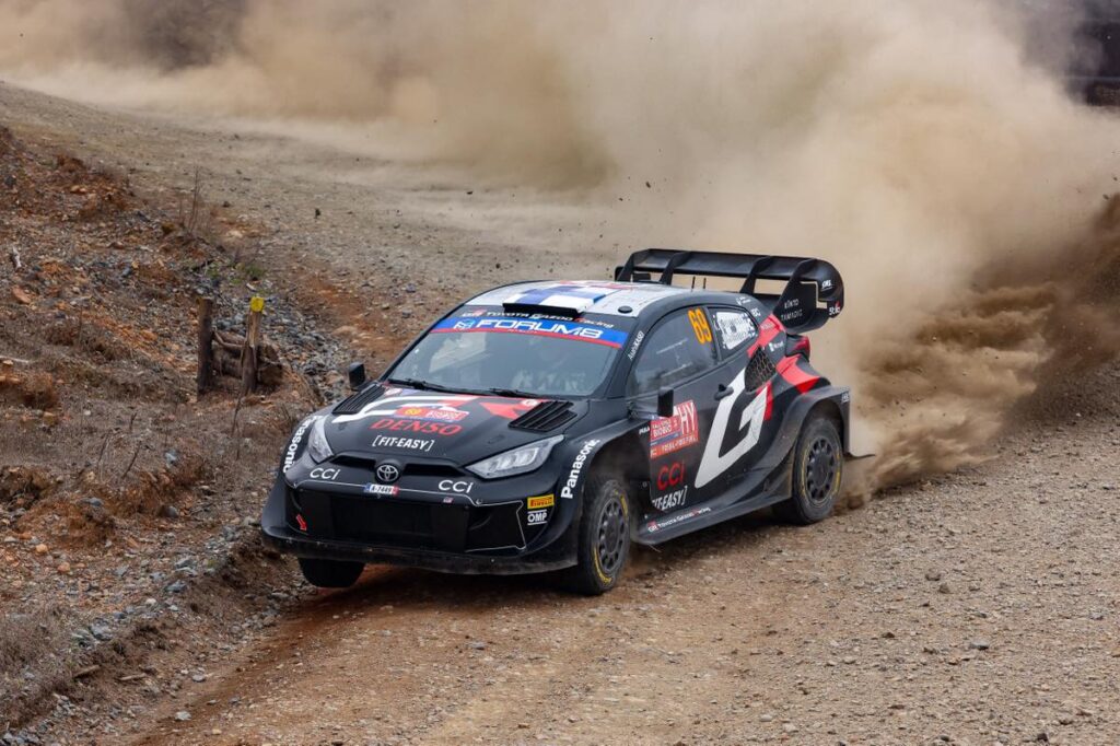 WRCチリ：カッレ・ロバンペラが首位に浮上、トヨタは1‐2体制で最終日へ – RALLYPLUS.NET ラリープラス