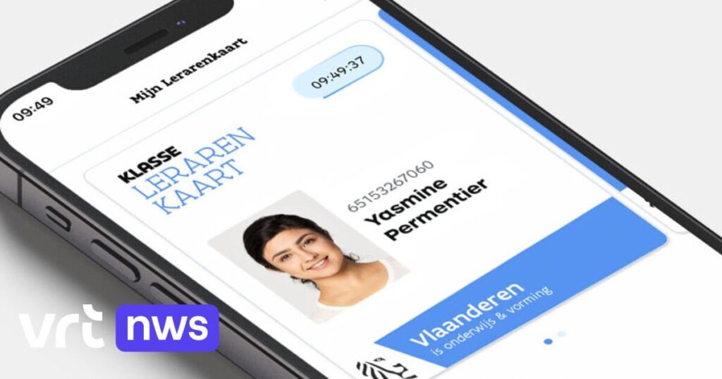 教師カードは、ゲントの教師から苦情を申し立てた後、印刷可能なバージョンで戻ります| VRT NWS：ニュース