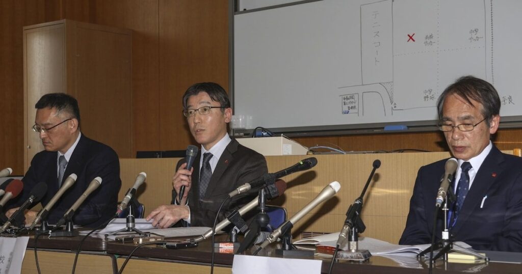 奈良の落雷事故､顧問ら注意報認知せず 学校側が会見
