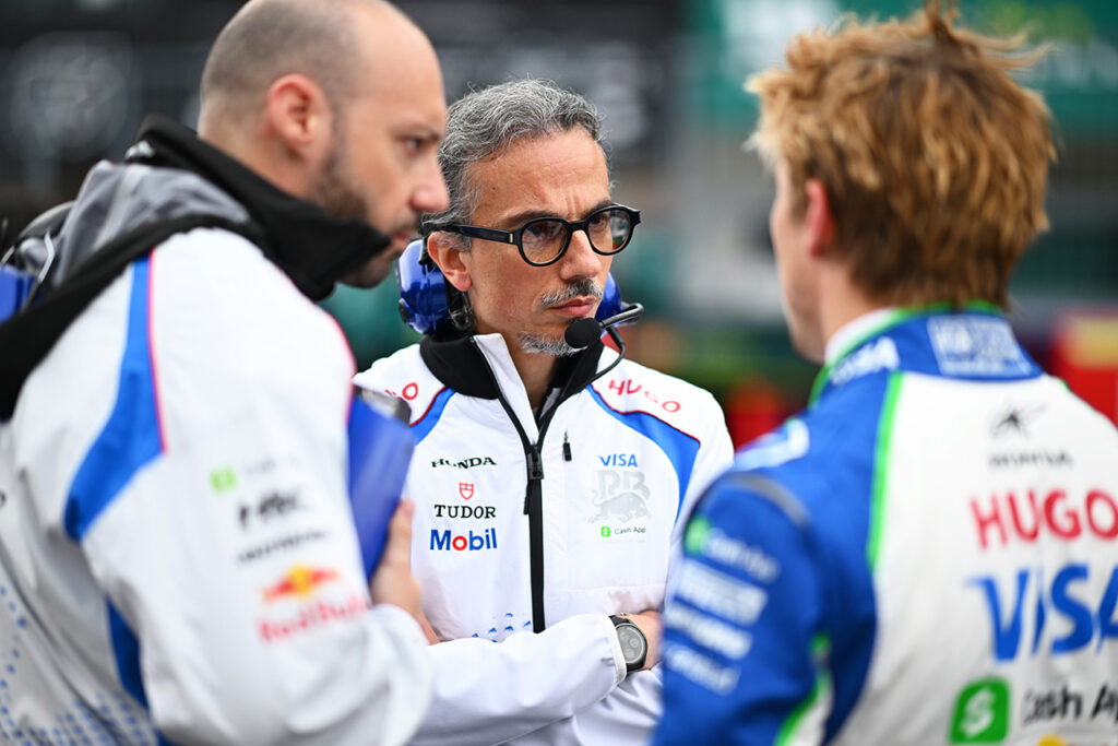 ローラン・メキース代表（レーシングブルズ）