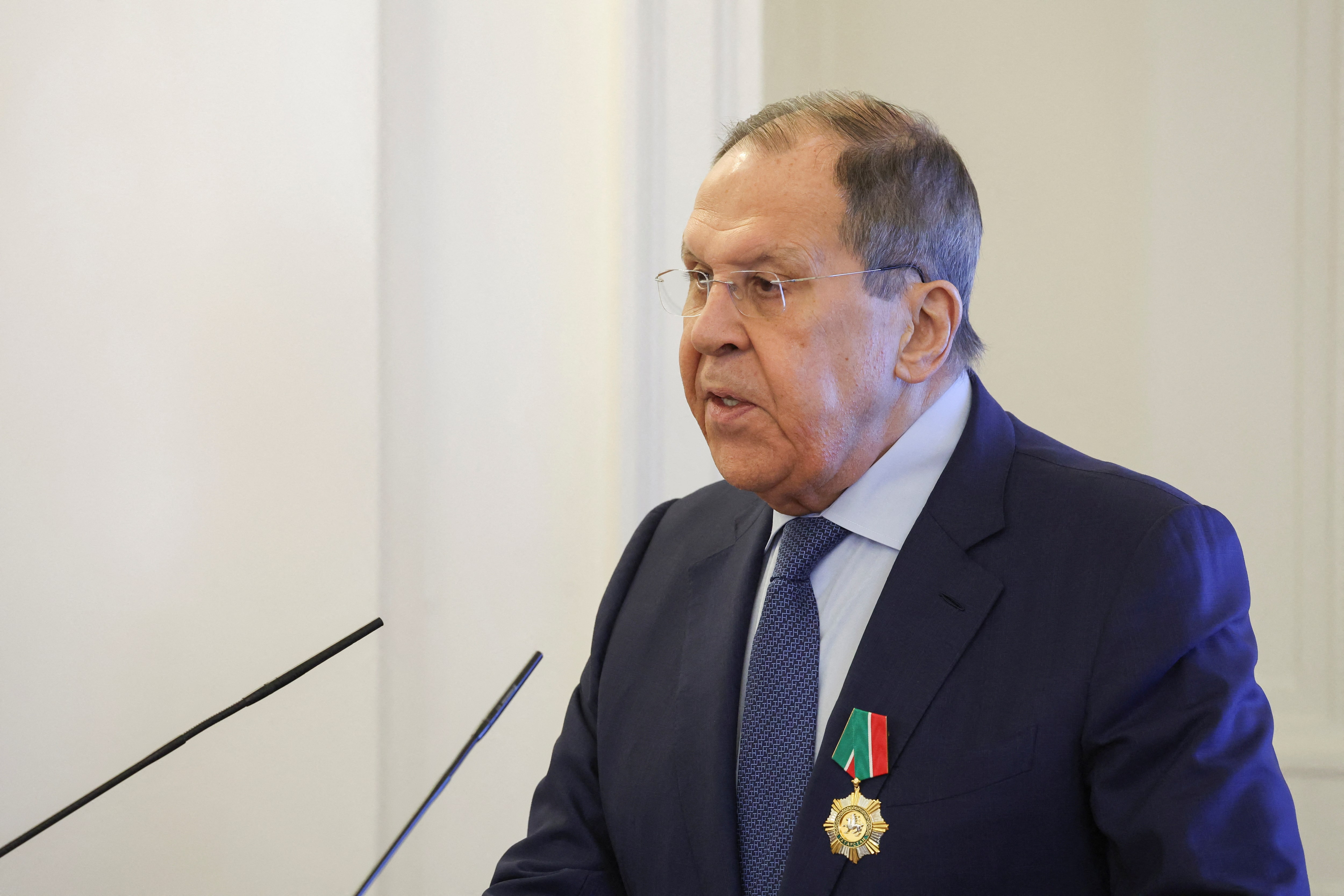 ロシア、今後も標的はウクライナ軍が使用する場所＝ラブロフ外相