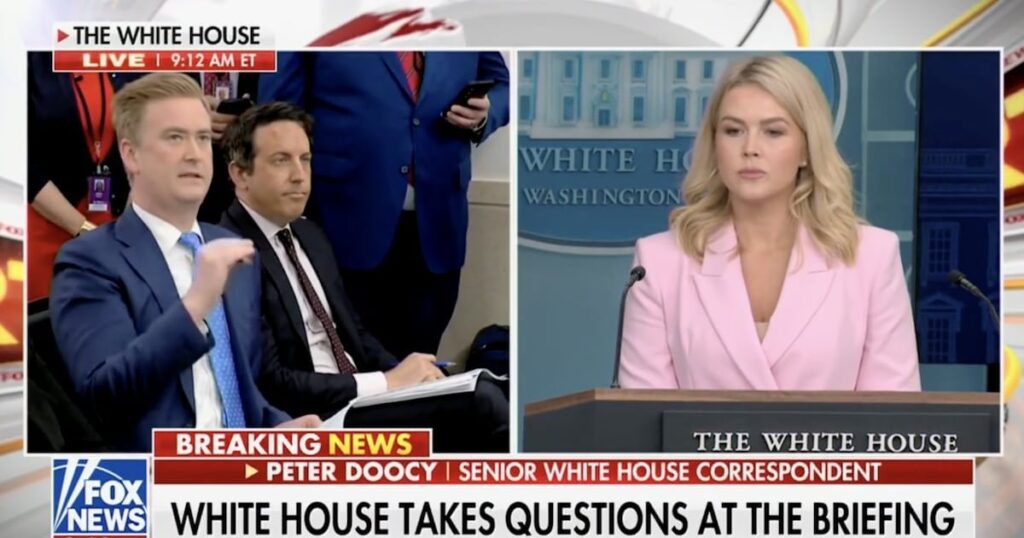 WH Press Sec KarolineLeavittは、DOJが最高裁判所の正義を逮捕できることを示唆しています