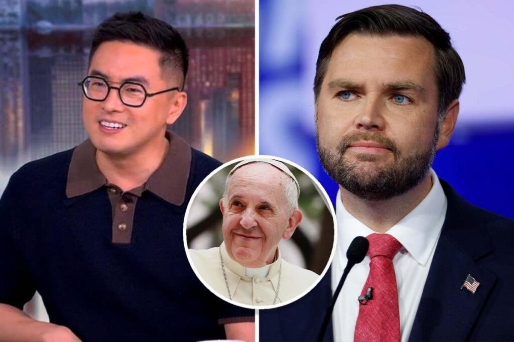 ボーエン・ヤンは、jdヴァンスを「教皇キラー」と呼ぶことで「景色」を衝撃的にします：「誰かがそれを言わなければならなかった！」