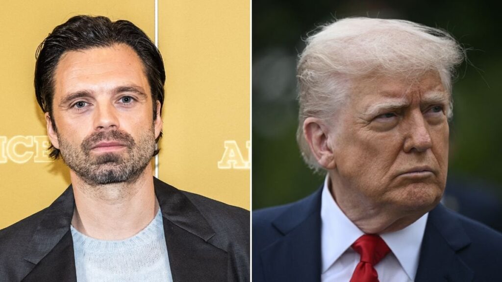 セバスチャン・スタン・ベット・トランプは「見習い」 '100 f- king times'を見た。「彼はナルシストだ」