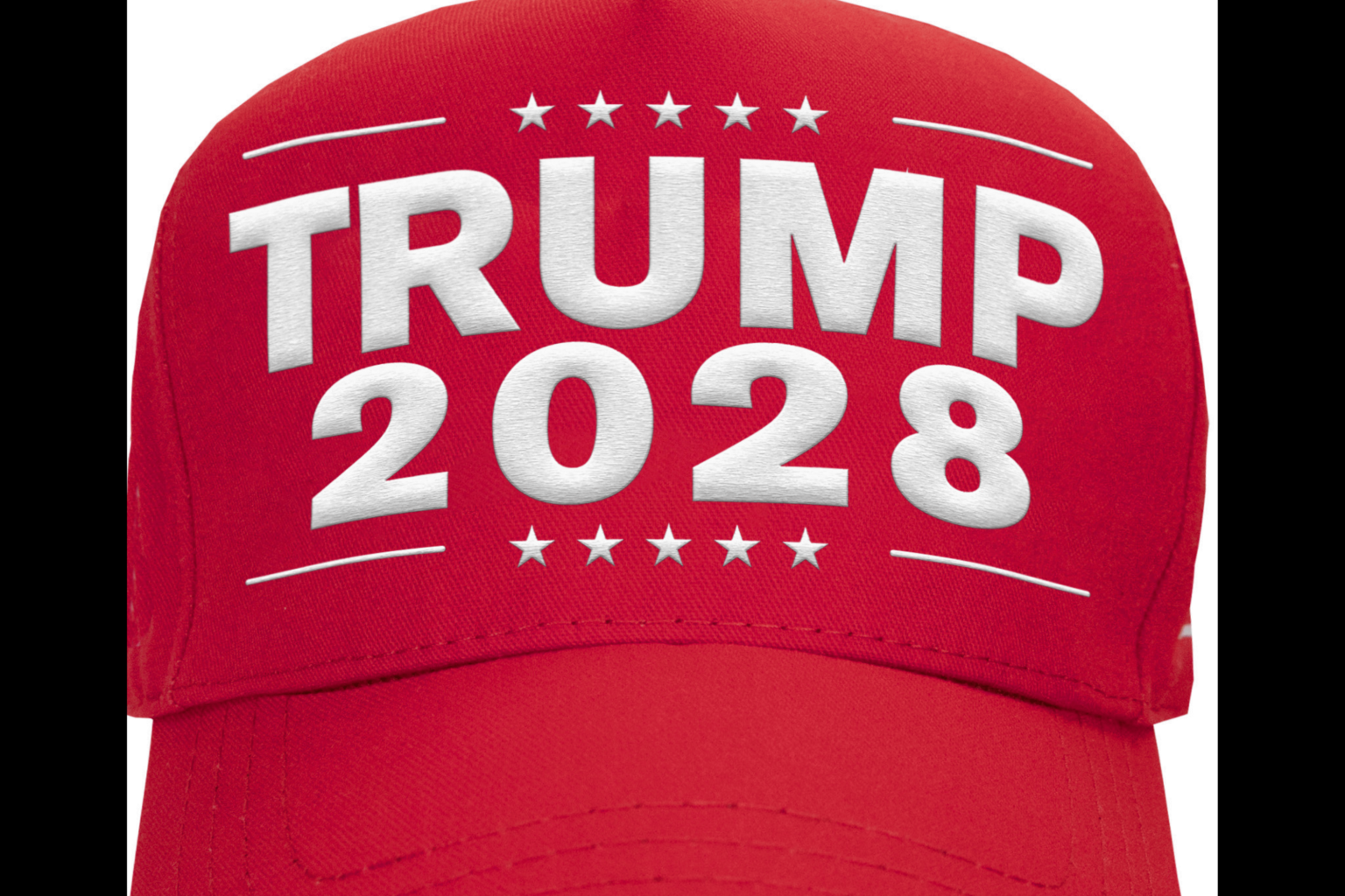 トランプは「トランプ2028」帽子を売っています