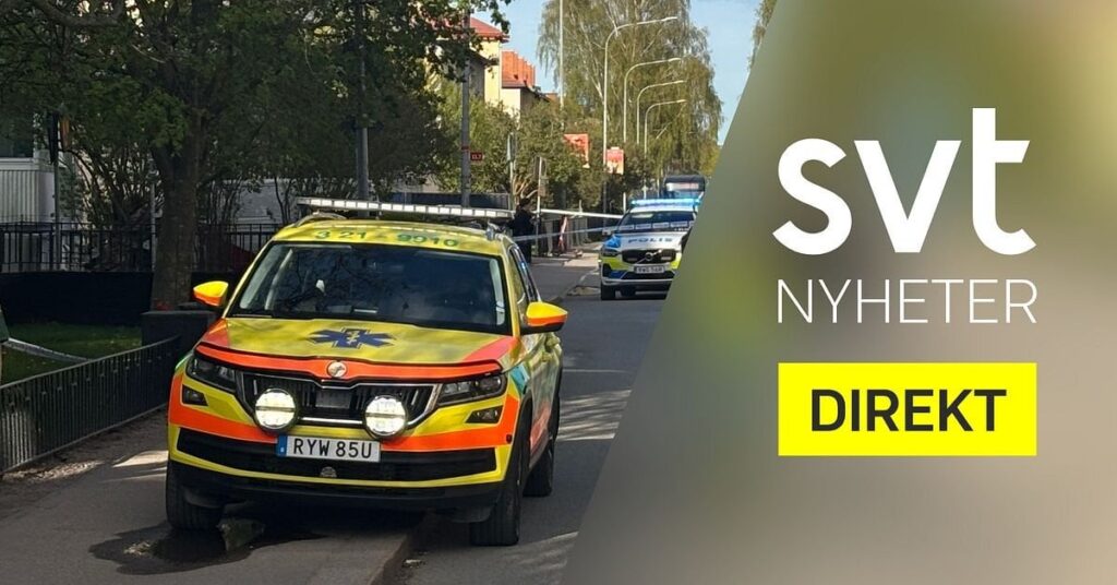 SVT：中央ウプサラでの銃撃の疑いがある後、数人が死亡した