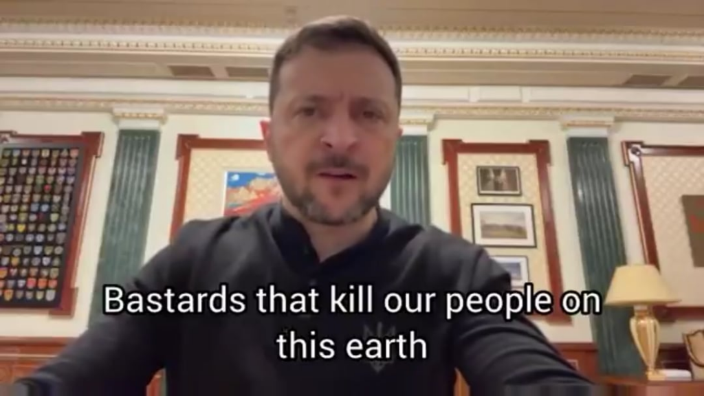 Zelenskyyは、2025年4月13日にSumyの民間人に対するロシアのテロリストストライキにウクライナの「答え」があると述べています。