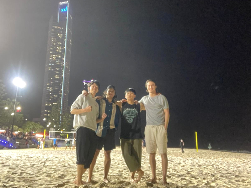 Gold Coastに行った際の一枚