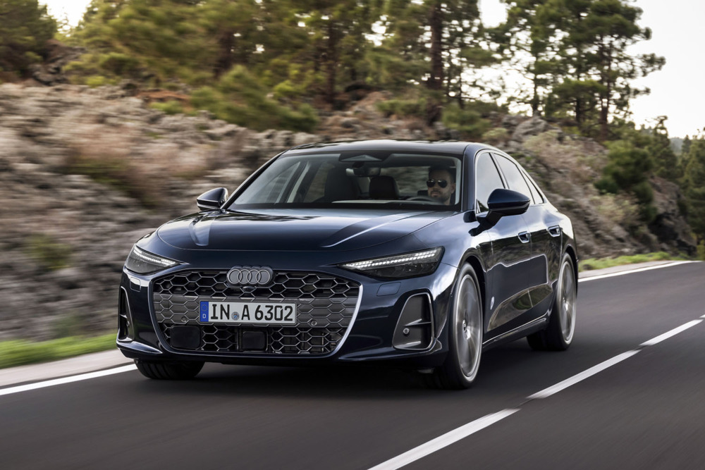 欧州で販売が開始される新型アウディA6セダンのマイルドハイブリッドモデル。