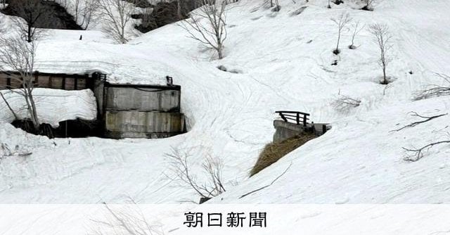 春になったら40メートルの橋なくなっていた 雪崩か 福島の国道