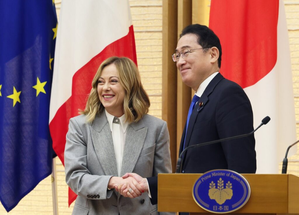 Japan-Italy Summit February 5 2024 Prime Ministers Office 7 lead rs