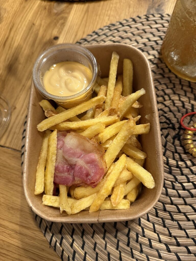Olerexはフライドポテトを請求しました