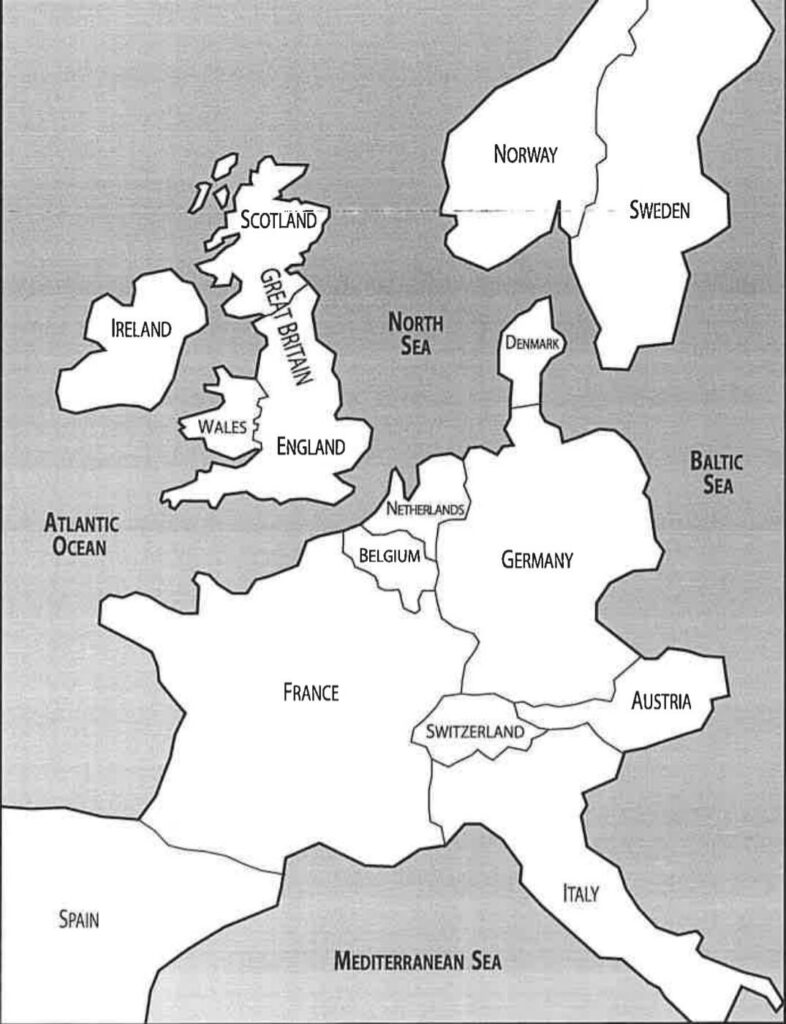 テキサスの歴史の教科書で見つけたこの地図