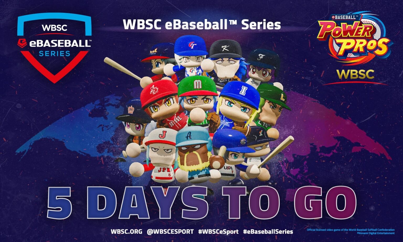 WBSC eBaseball™ Series 2025 expansion; Chinese Taipei, Japan, Mexico, Korea and USA Opens dates announced, Global Qualifier set