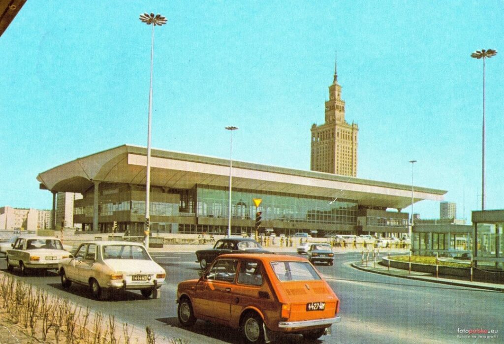 ワルシャワセントラル駅、1970年代後半