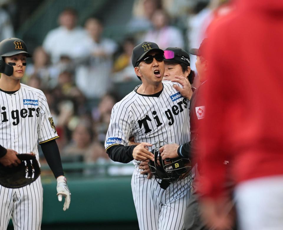 坂本への頭部死球に激高した阪神・藤川監督の行動に賛否 評論家の意見分かれる - デイリースポーツ