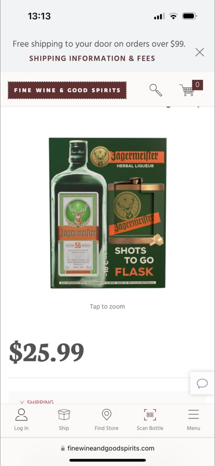 Jagermeister Flaskギフトセットはどこにありますか
