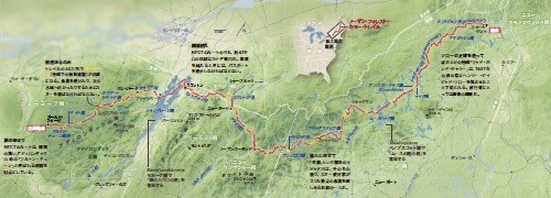 北方の森をカヌーで旅する