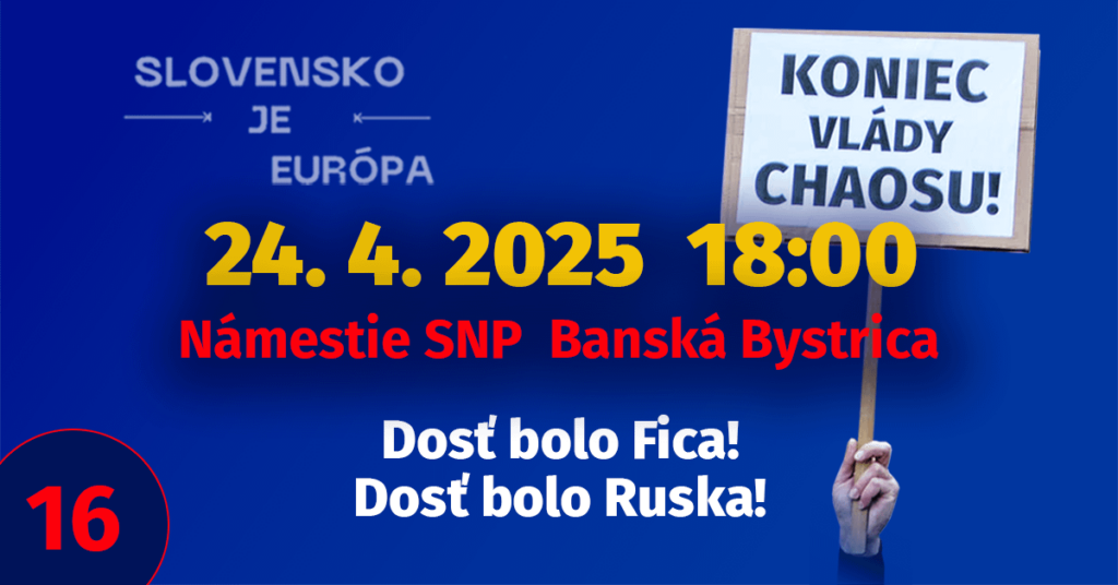BanskáBystrica抗議への招待