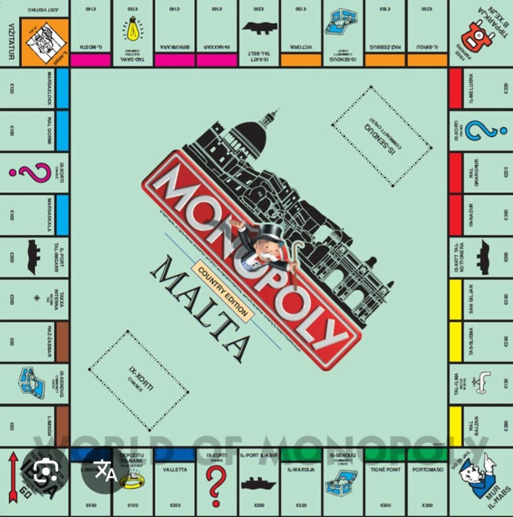 Monopoly Malta 2008エディション