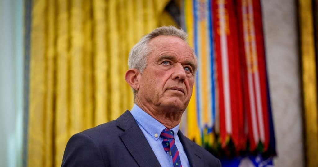 RFK Jr.は、自閉症の人々を追跡する病気のレジストリを起動する予定です