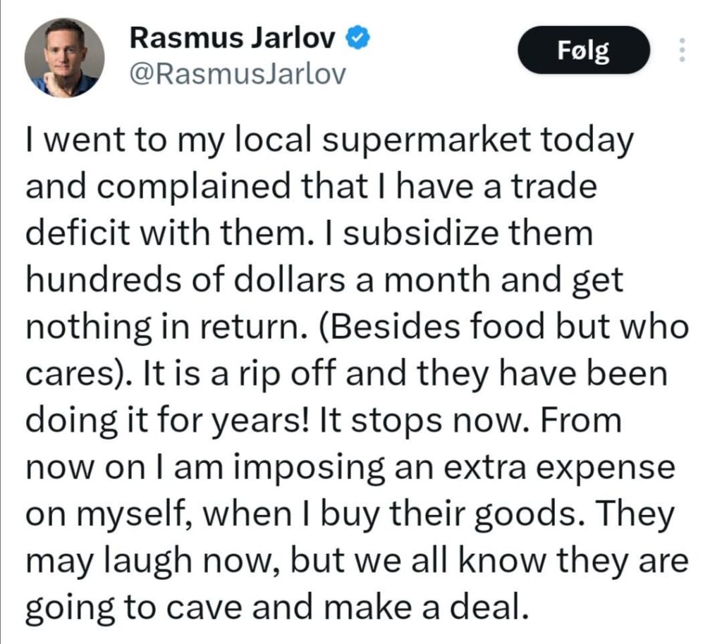 まれにrasmus jarlov w