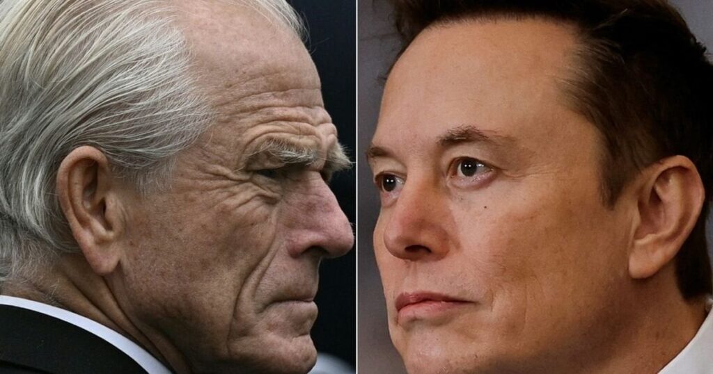 トランプ政権の最初の亀裂？イーロン・マスクはピーター・ナバロを侮辱します、「馬鹿です」