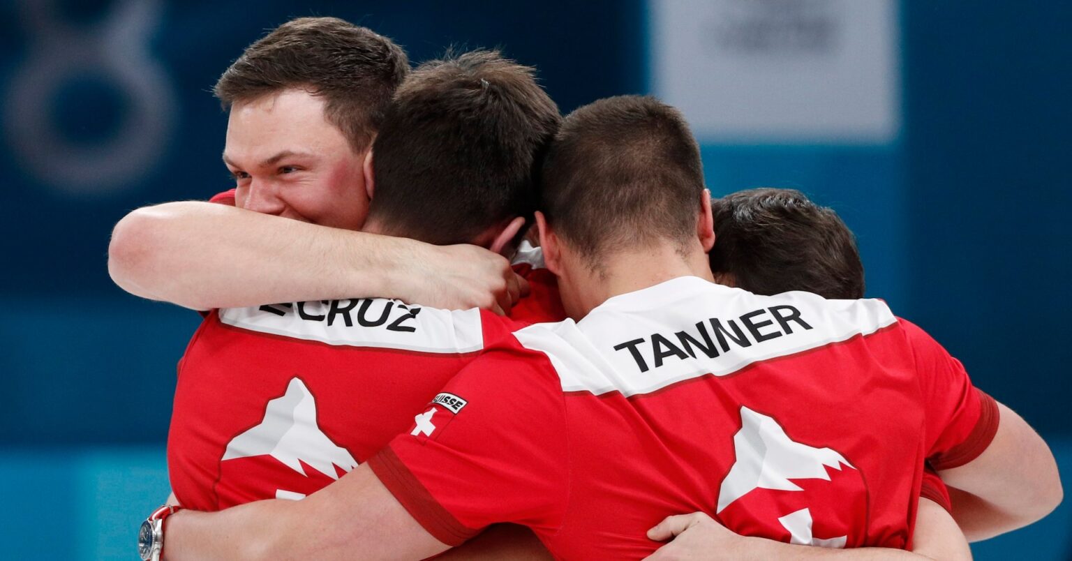 Curling - Swiss stun Canada to take bronze medal