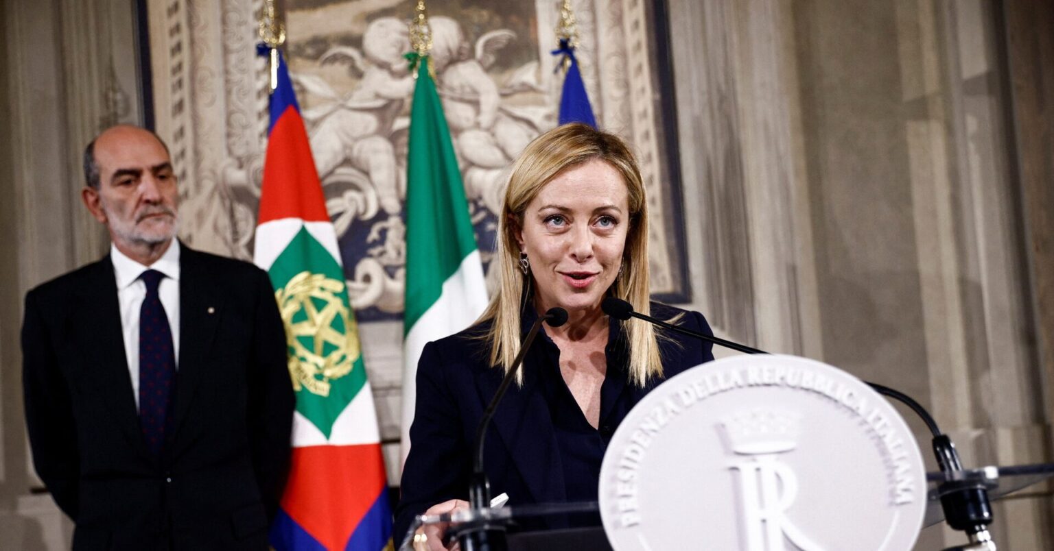 Meloni takes charge as PM as Italy swings to the right