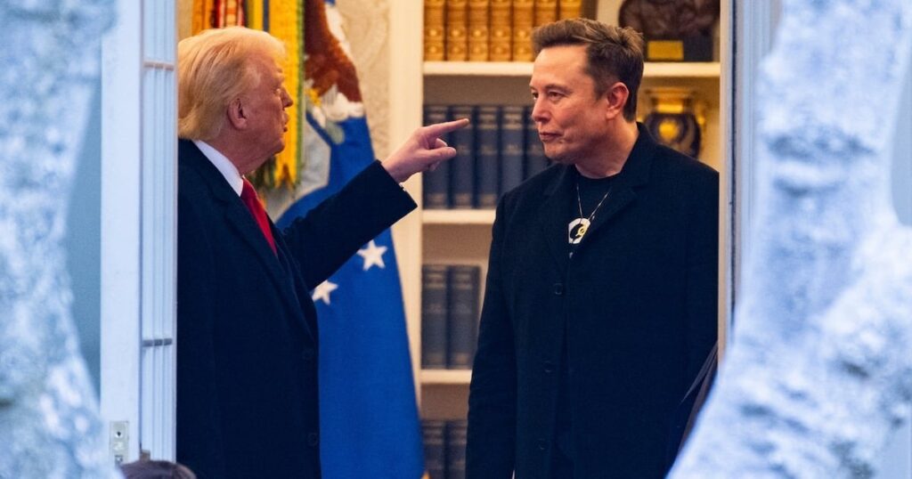 確執が公開されると、トランプの関税の第一人者でムスクが溶けます
