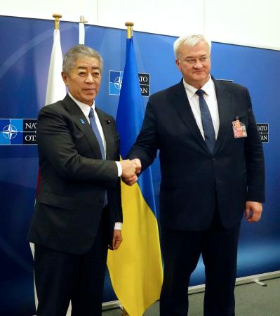 岩屋外相、ウクライナ外相と会談 平和実現、後押しする考え伝達 | | 全国のニュース