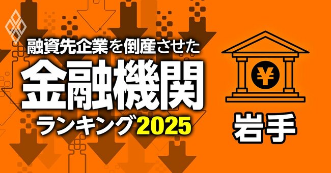 融資先企業を「倒産」させた金融機関ランキング2025 ＃3