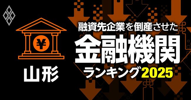 融資先企業を「倒産」させた金融機関ランキング2025＃6