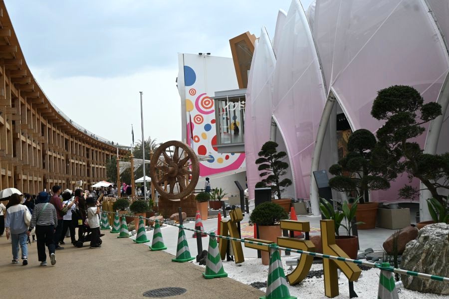 （撮影4月18日：大阪・関西万博）