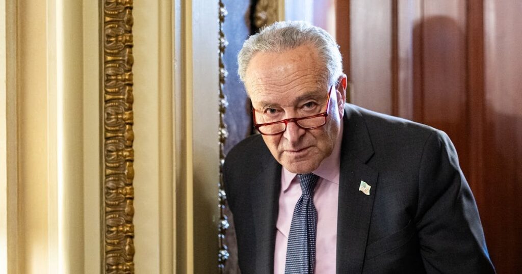 さて、チャック・シューマー。トランプはあなたの赤い線を渡っただけです。今何？