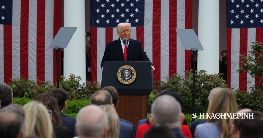 トランプ：EUからの製品に対する20％の関税、中国からの34％
