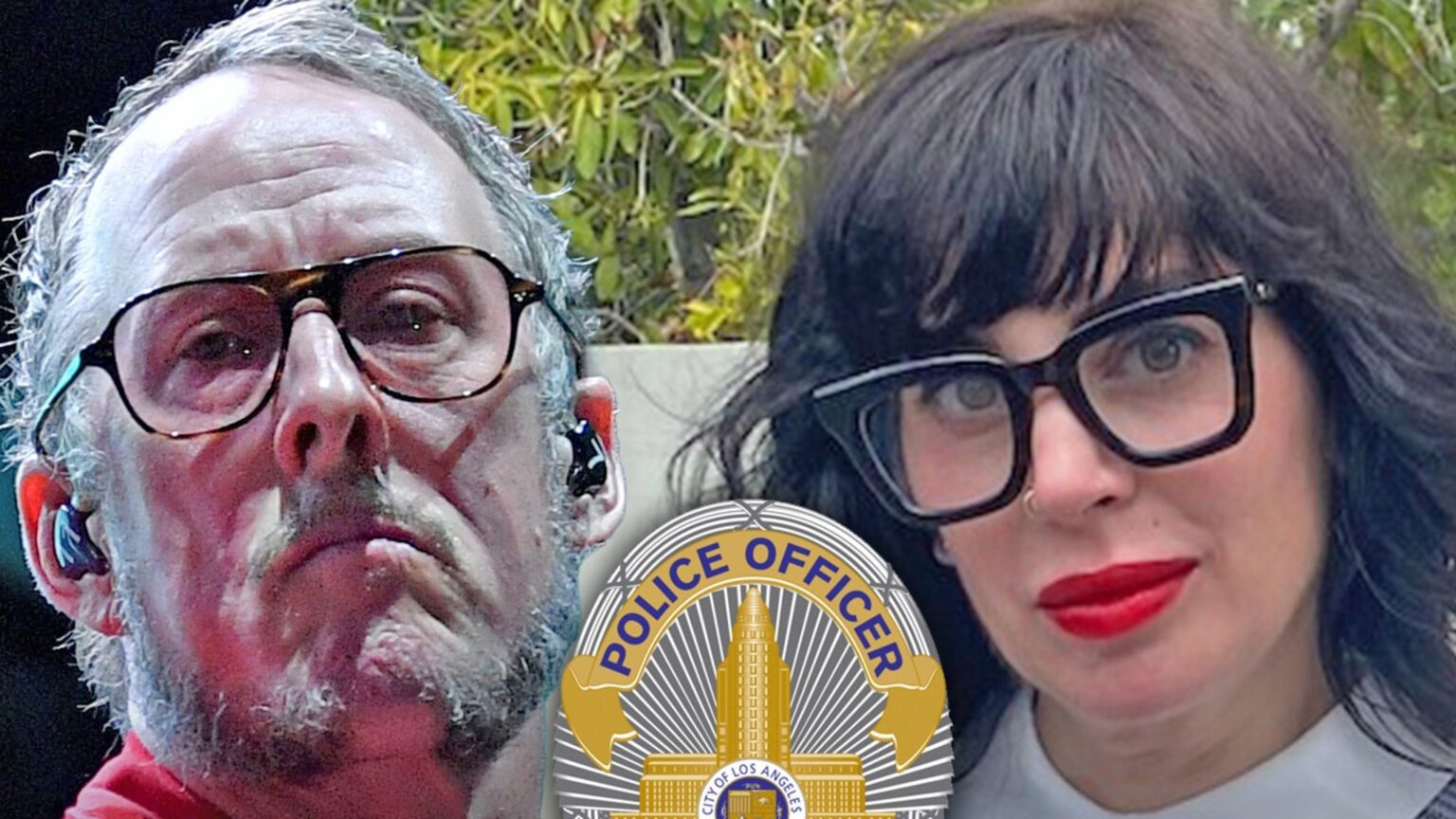 Weezerのメンバーの妻が銃撃戦で警官に撃たれ、殺人未遂の予約