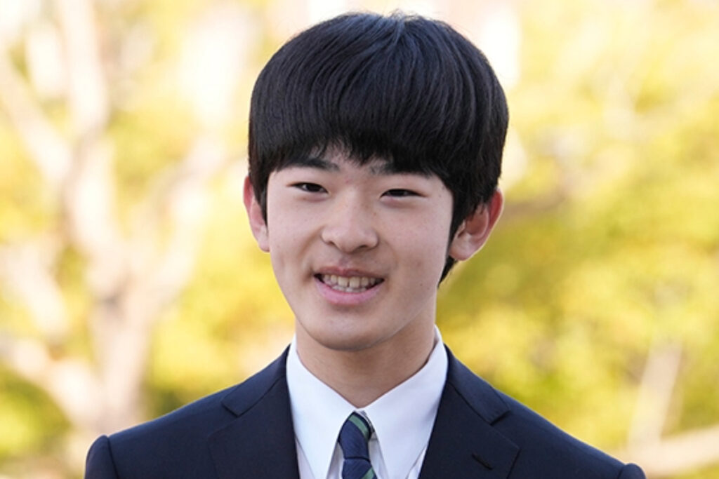 筑波大学の入学式に出席された悠仁さま（撮影／JMPA）