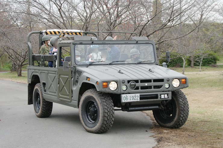 高機動車体験試乗