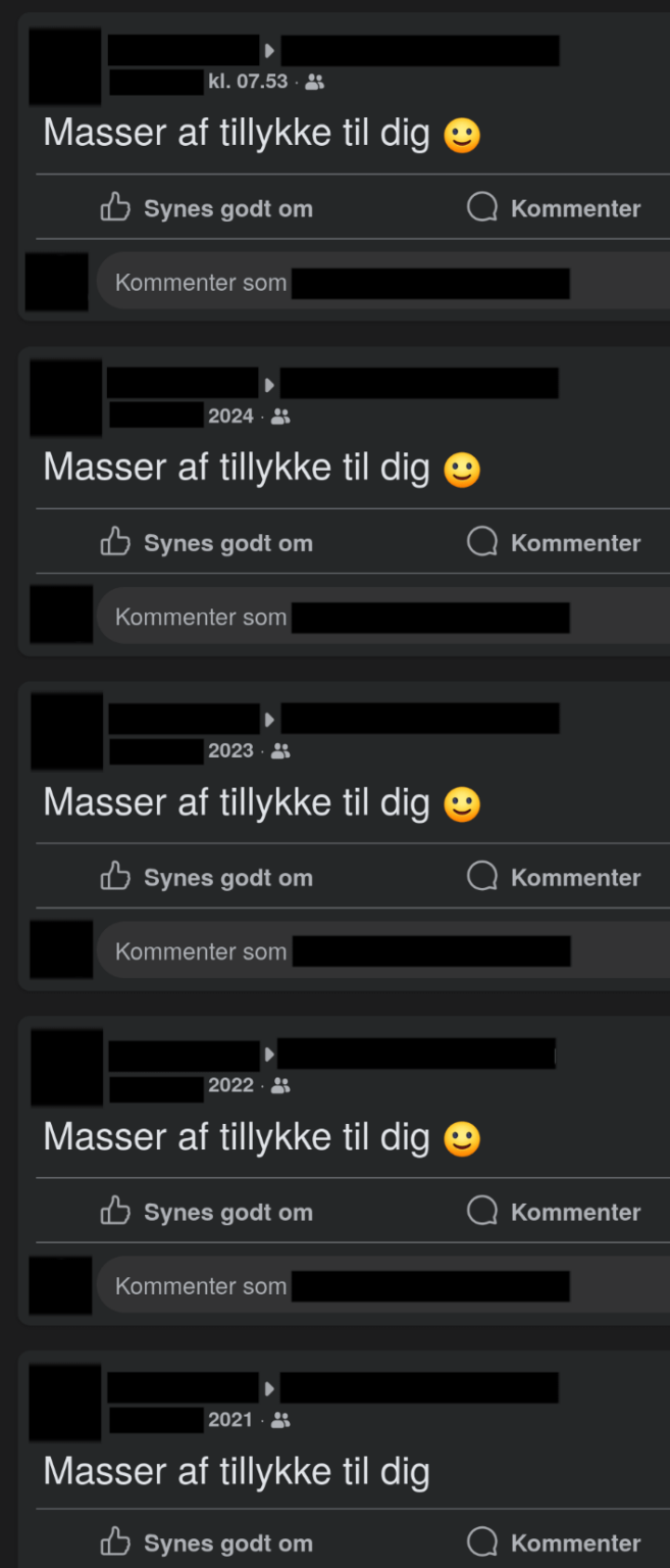 私の父は私のFacebookの壁を生き続けています