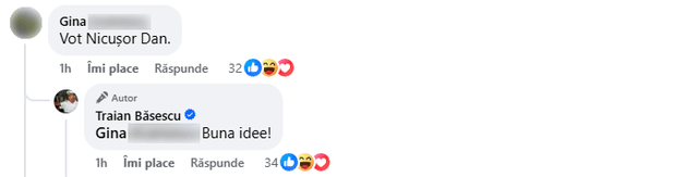 BasescuはNicușor Danに投票します