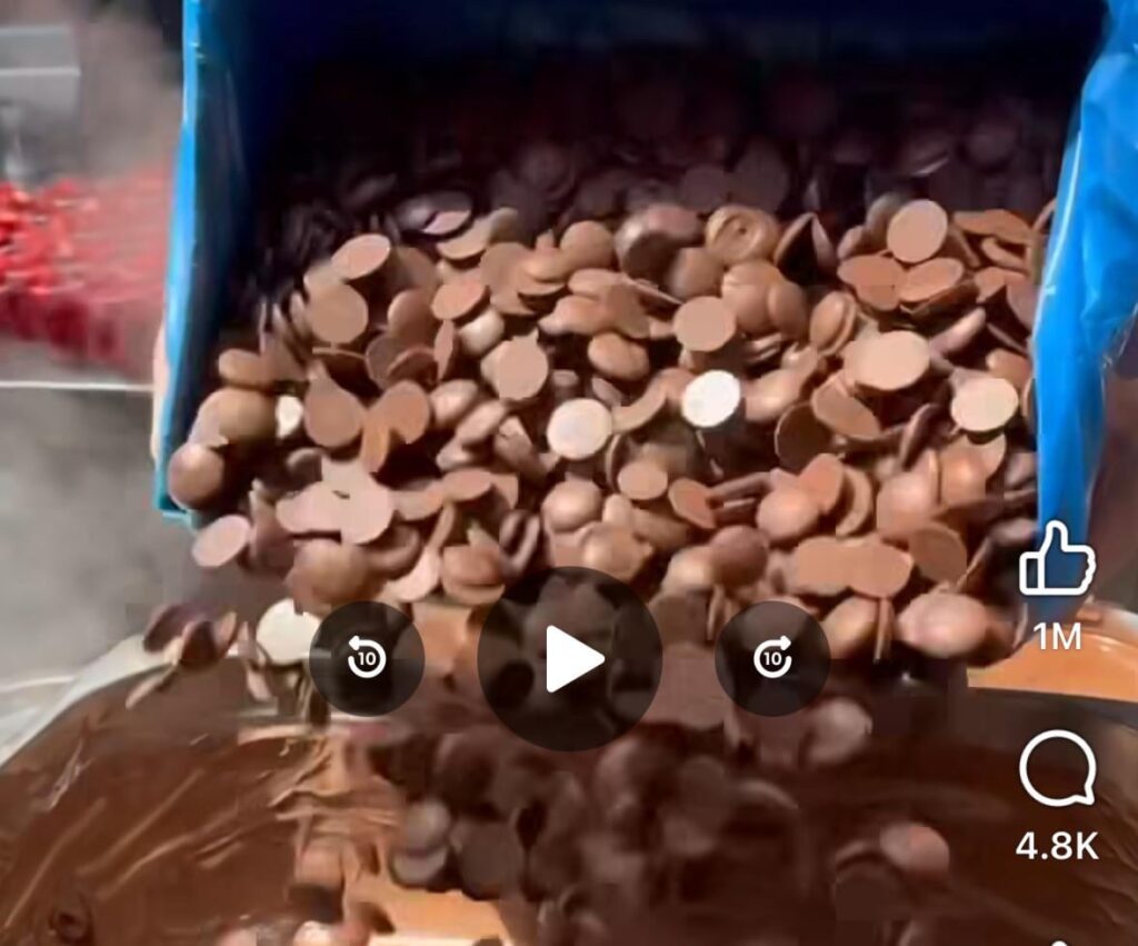 ドイツの良いチョコレートチップ