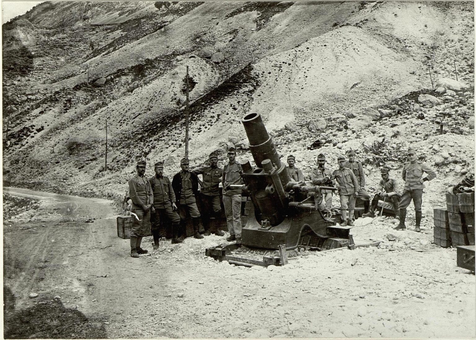 Isonzo Front-Austro-Hungarian 24インチマンM. 98/7 "Mitzi"のKršovecの写真