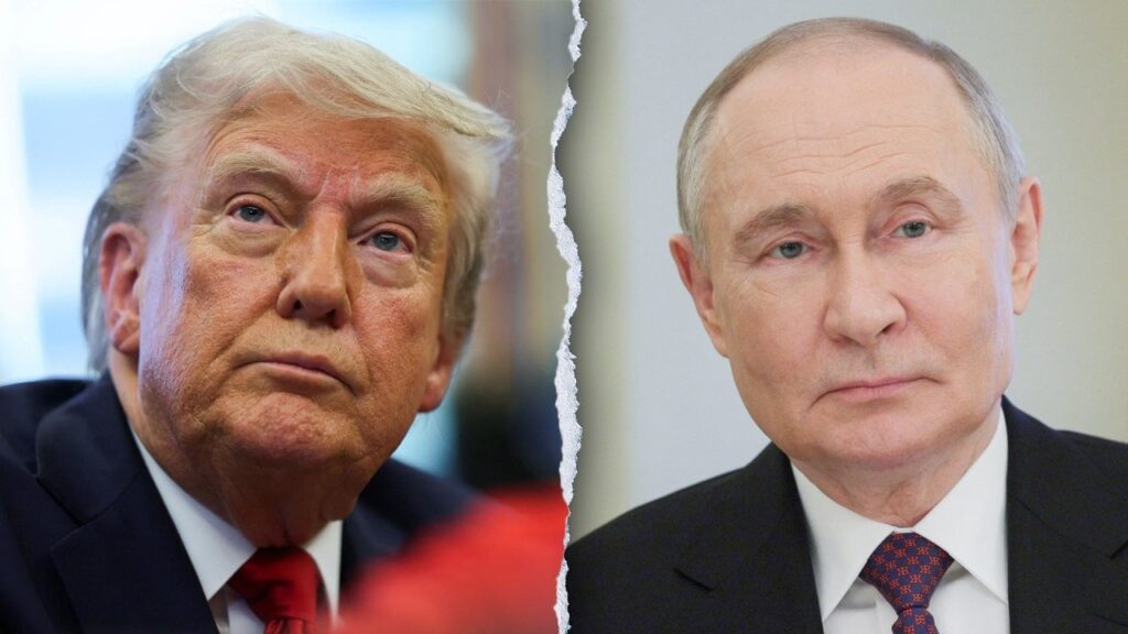 トランプはプーチンを爆破し、ロシアの指導者が平和を望んでいるのか、それとも「私をタップしている」かどうかを疑問視する