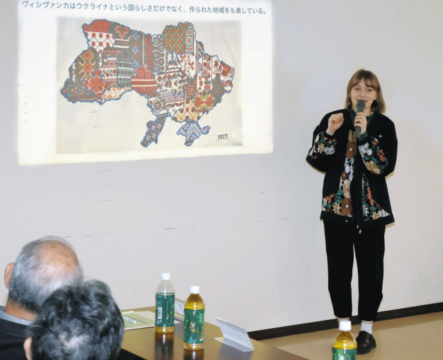 本当のウクライナ知って　サヴェンコさん 総会で講演(中日新聞Web) - goo ニュース
