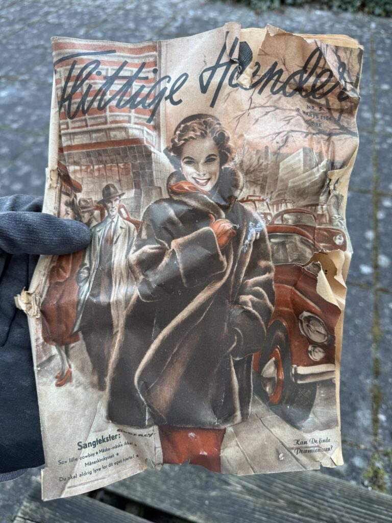 1954年から古い雑誌に出くわしました