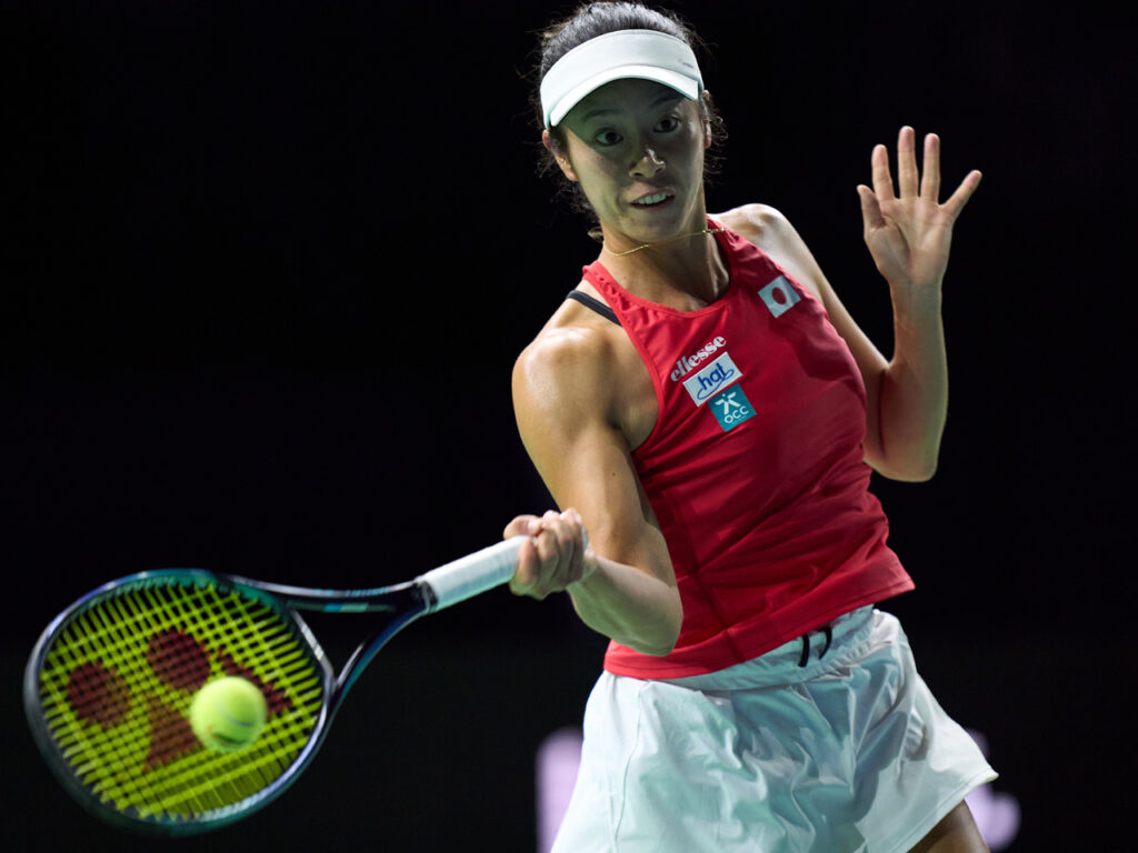 柴原瑛菜が代表戦のシングルス初黒星でカナダが先勝 [ビリージーンキングカップ日本対カナダ] - テニスマガジンONLINE