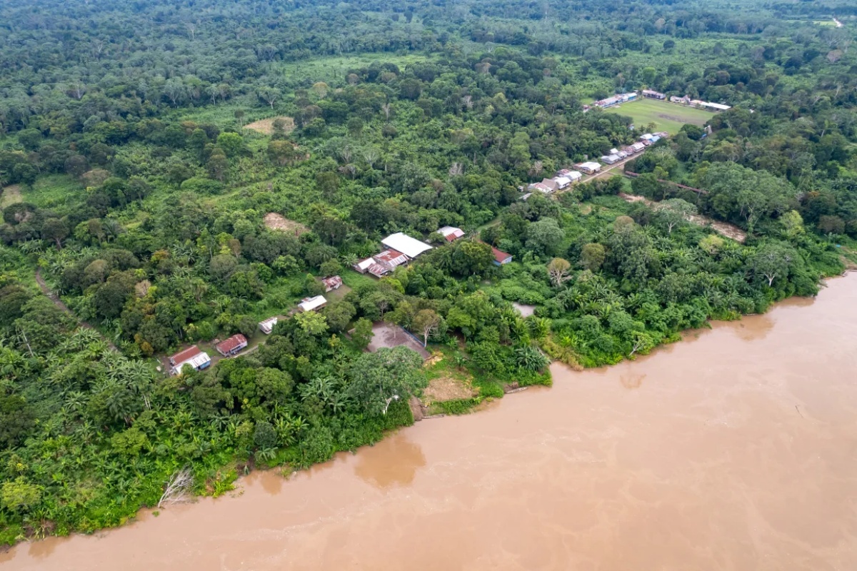 カナキリ・ムラヤリさんが生まれ育った土地はマラニョン川のほとりにある/Goldman Environmental Prize